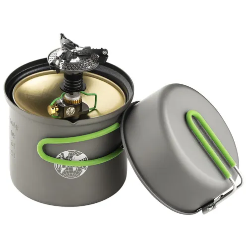Optimus - Crux Weekend Kochsystem - Gas stove grey/green