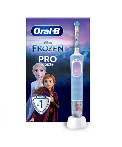 Oral B Childrens Unisex Oral-B Vitality Pro Kids Disney Frozen Electric Toothbrush with 2 Modes, 3+Y - NA - One Size