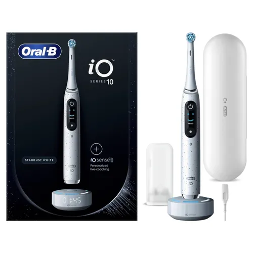 Oral-B Io Series 10 Stardust White Electric Rechargeable Toothbrush