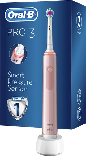 Oral-B Pro 3 3000 3D White Pink Electric Toothbrush