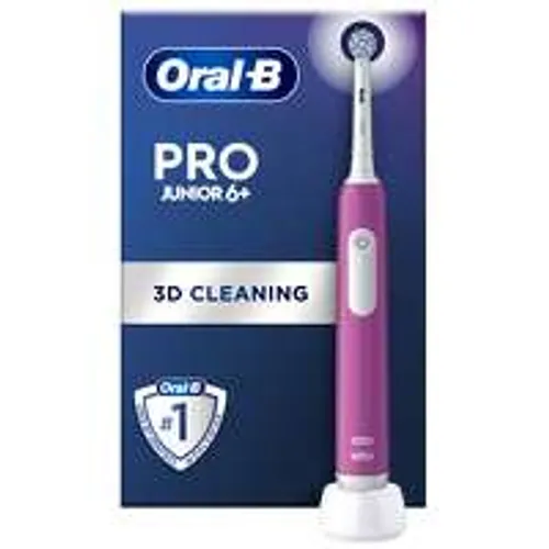 Oral-B Pro Junior Purple Electric Toothbrush For Ages 6+