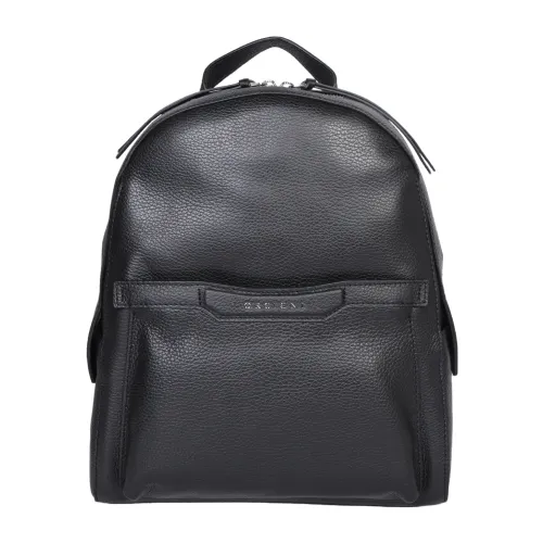 Orciani , Leather backpack by Orciani ,Black female, Sizes: ONE SIZE