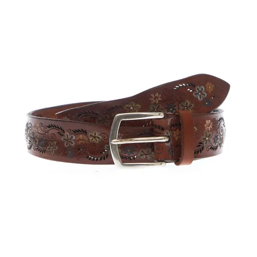 Orciani , Men's Accessories Belts Unique Ss24 ,Brown male, Sizes: