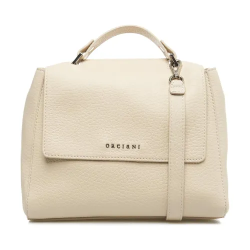 Orciani , Women's Bags Handbag White Ss24 ,Beige female, Sizes: ONE SIZE