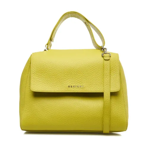 Orciani , Yellow Handbag for Women ,Yellow female, Sizes: ONE SIZE