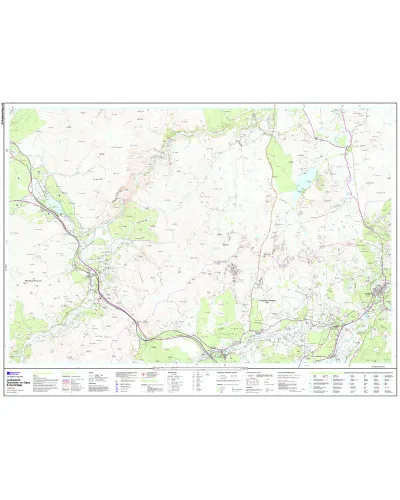 Ordnance Survey Lochindorb, Grantown on Spey & Carrbridge   OS Explorer OL418 Map