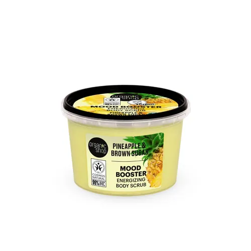 Organic Shop Mood Booster Energizing Body Scrub Pineapple &