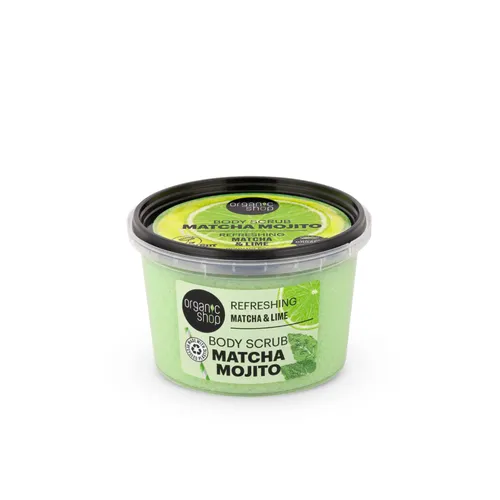 Organic Shop Refreshing Mojito Body Scrub Matcha & Lime