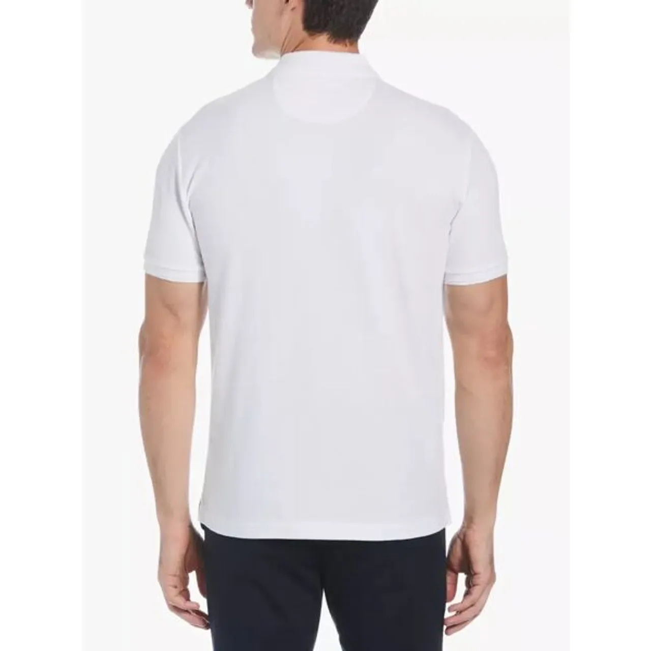Original Penguin Daddy Organic Cotton Polo Shirt - Bright White - Male