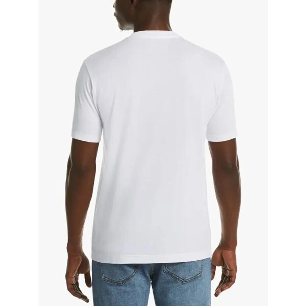 Original Penguin Pin Point Embroidery T-Shirt - Bright White - Male