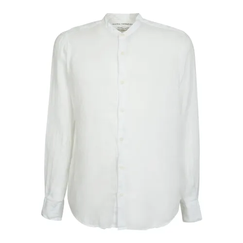 Original Vintage , Linen shirt ,White male, Sizes: