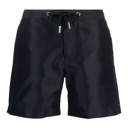 Orlebar Brown , Bulldog Drawcord swim shorts ,Blue male, Sizes:
