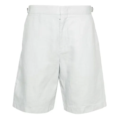 Orlebar Brown , Norwich linen shorts ,White male, Sizes: