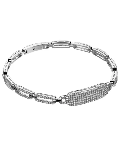 Orphelia WoMens 925 Sterling Silver Bracelet - ZA-1003 - One Size