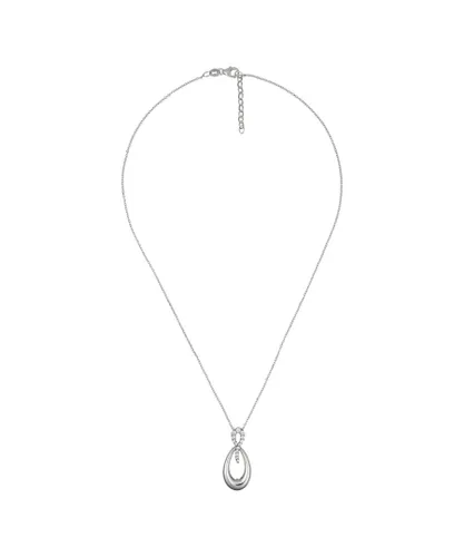 Orphelia WoMens 925 Sterling Silver Chain with Pendant - ZH-4767 - One Size