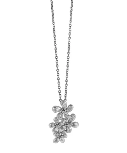 Orphelia WoMens 925 Sterling Silver Chain with Pendant - ZH-6026 - One Size