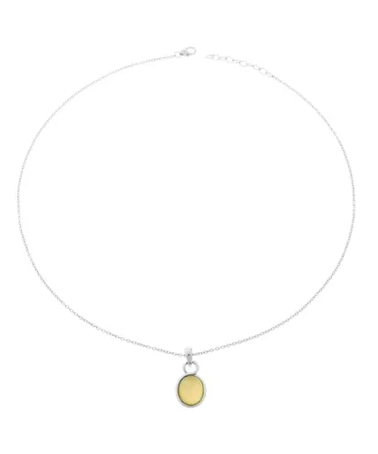 Orphelia WoMens 925 Sterling Silver Chain with Pendant - ZH-6040/2 - One Size
