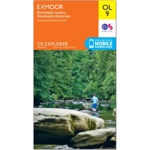 Os Explorer Leisure Map - Exmoor