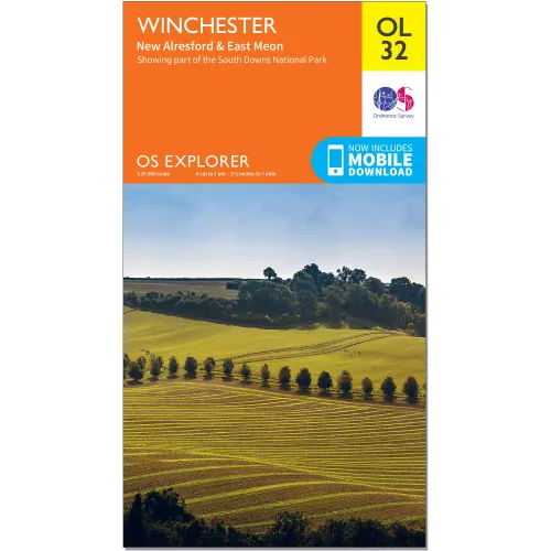 Os Explorer Leisure Map - Winchester