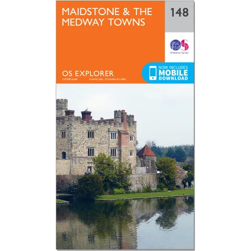 Os Explorer Map - Maidstone & The Medway Towns