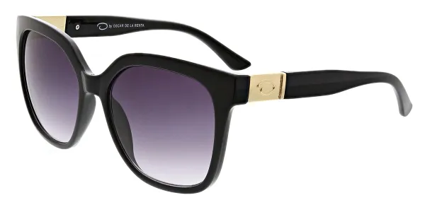 Oscar de la Renta OSS1370CE 001 Women's Sunglasses Black Size 55