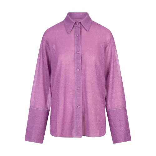 Oseree , Oseree Shirts Purple ,Purple female, Sizes: