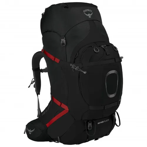 Osprey - Aether Plus 85 - Walking backpack size 83 l - S/M, black