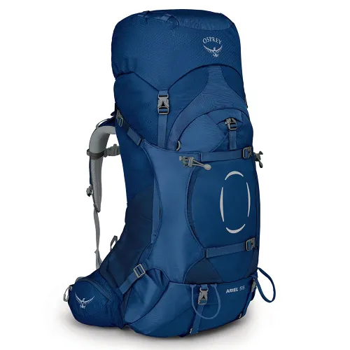 Osprey Ariel 55 Women's Backpacking Pack Ceramic Blue - XS/S