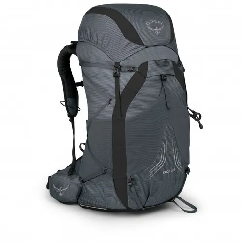 Osprey - Exos 58 - Walking backpack size 61 l - L/XL, grey