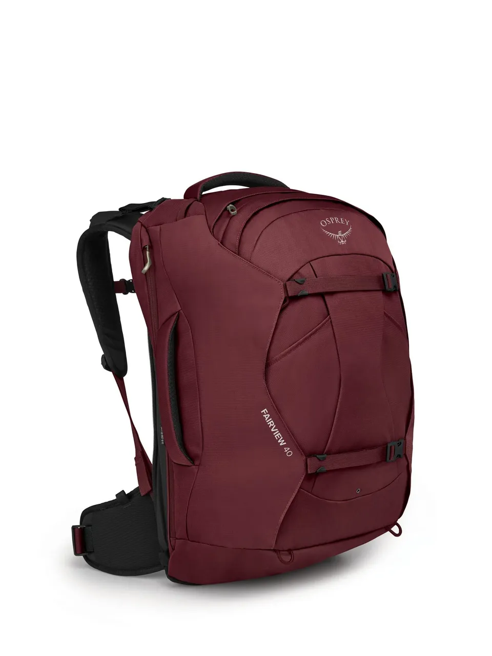Osprey Fairview 40 Women's Travel Backpack Zircon Red O/S