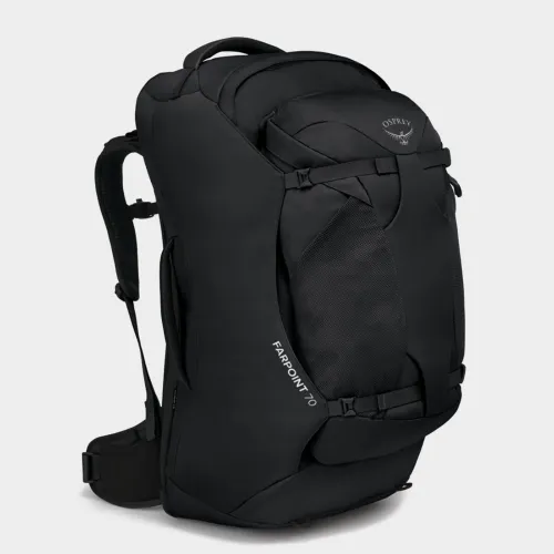 Osprey Farpoint 70 Litre Travel Backpack - Black, Black