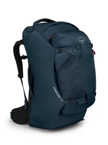 Osprey Farpoint 70 Men's Travel Backpack Muted Space Blue