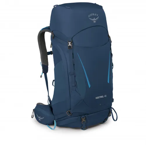Osprey - Kestrel 48 - Walking backpack size 46 l - S/M, blue