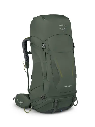 Osprey Kestrel 68 Mens Backpacking Backpack Bonsai Green S/M