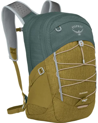 Osprey Quasar Backpack - Green Tunnel/Brindle Brown