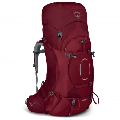 Osprey - Women's Ariel 55 - Walking backpack size 52 l - XS/S, red
