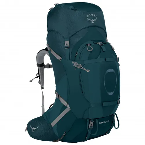 Osprey - Women's Ariel Plus 60 - Walking backpack size 60 l - M/L, blue