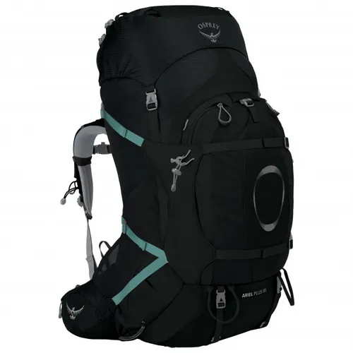 Osprey - Women's Ariel Plus 85 - Walking backpack size 85 l - M/L, black