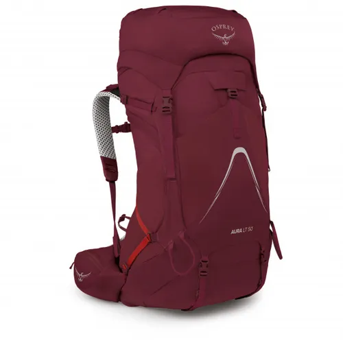Osprey - Women's Aura AG LT 50 - Walking backpack size 47 l - XS/S, red