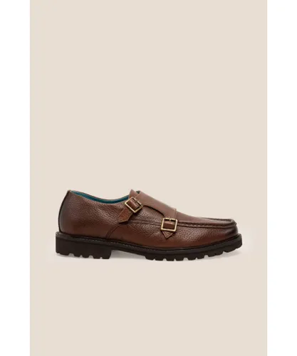 Oswin Hyde Mens Ethan Leather Loafer - Brown