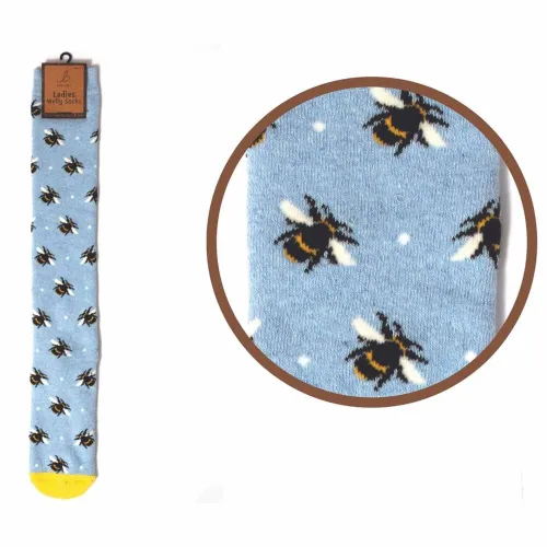 Otterdene Womens Welly Socks: Bee Colour: Bee