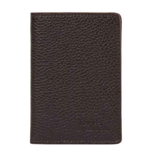 Otto Angelino Bifold Genuine Leather Wallet - Passport