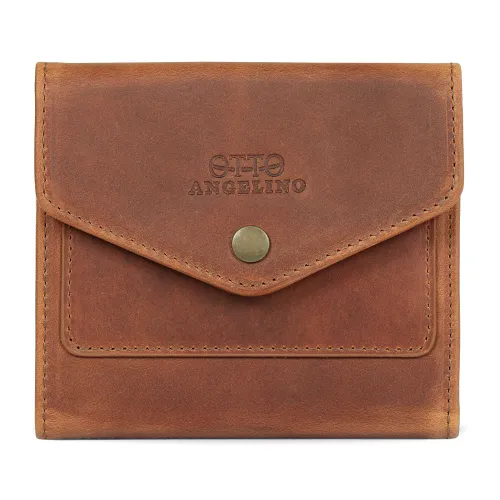 Otto Angelino Genuine Leather Envelope Style Wallet - RFID