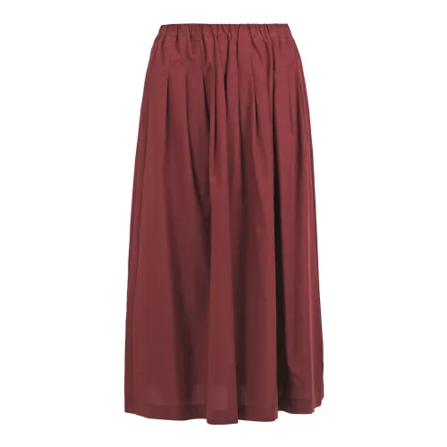 Ottod'Ame , Goji GO Cotton Skirt ,Red female, Sizes: