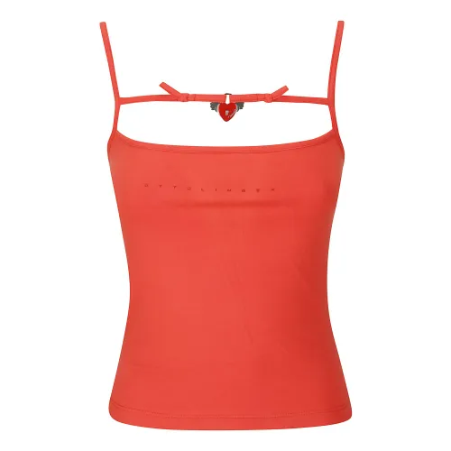 Ottolinger , Charmed Top - Stylish and Trendy ,Red female, Sizes: