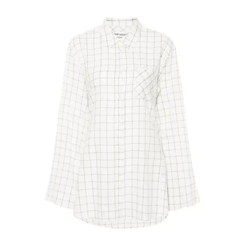Our Legacy , Check Pattern Shirt White ,Multicolor female, Sizes: