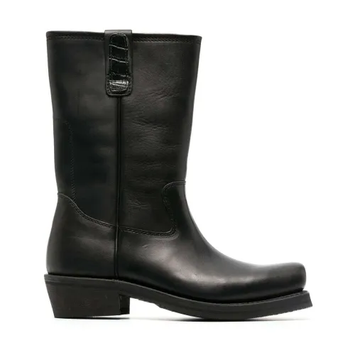 Our Legacy , Flat toe boot ,Black female, Sizes: