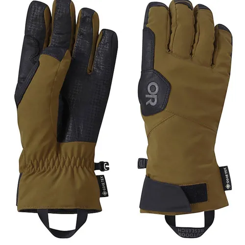 Outdoor Research Bitterblaze Aerogel Glove: Saddle Brown: M