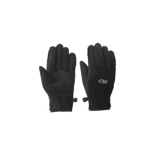 Outdoor Research Childrens Fuzzy Sensor Gloves: Black: S