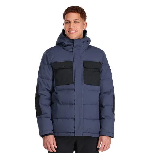 Outdoor Research Del Campo Down Parka - Sample: Naval Blue: M